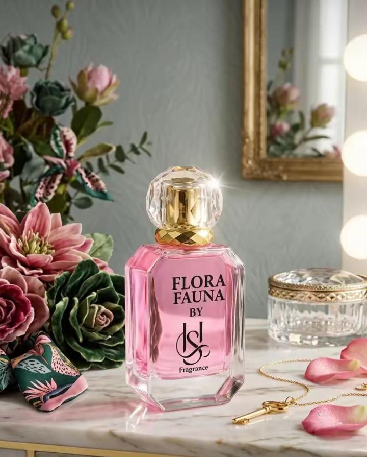 HS Perfumes Flora Fauna Perfume – Elegant Floral & Fresh Long-Lasting Fragrance for Women | Premium Everyday Luxury Scent