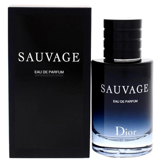HS Perfumes Sauvage Inspired Eau de Parfum for Men – Premium Long Lasting Fresh Citrus, Spicy Pepper & Woody Amber Fragrance for Daily Wear, Office, Parties and Special Occasions